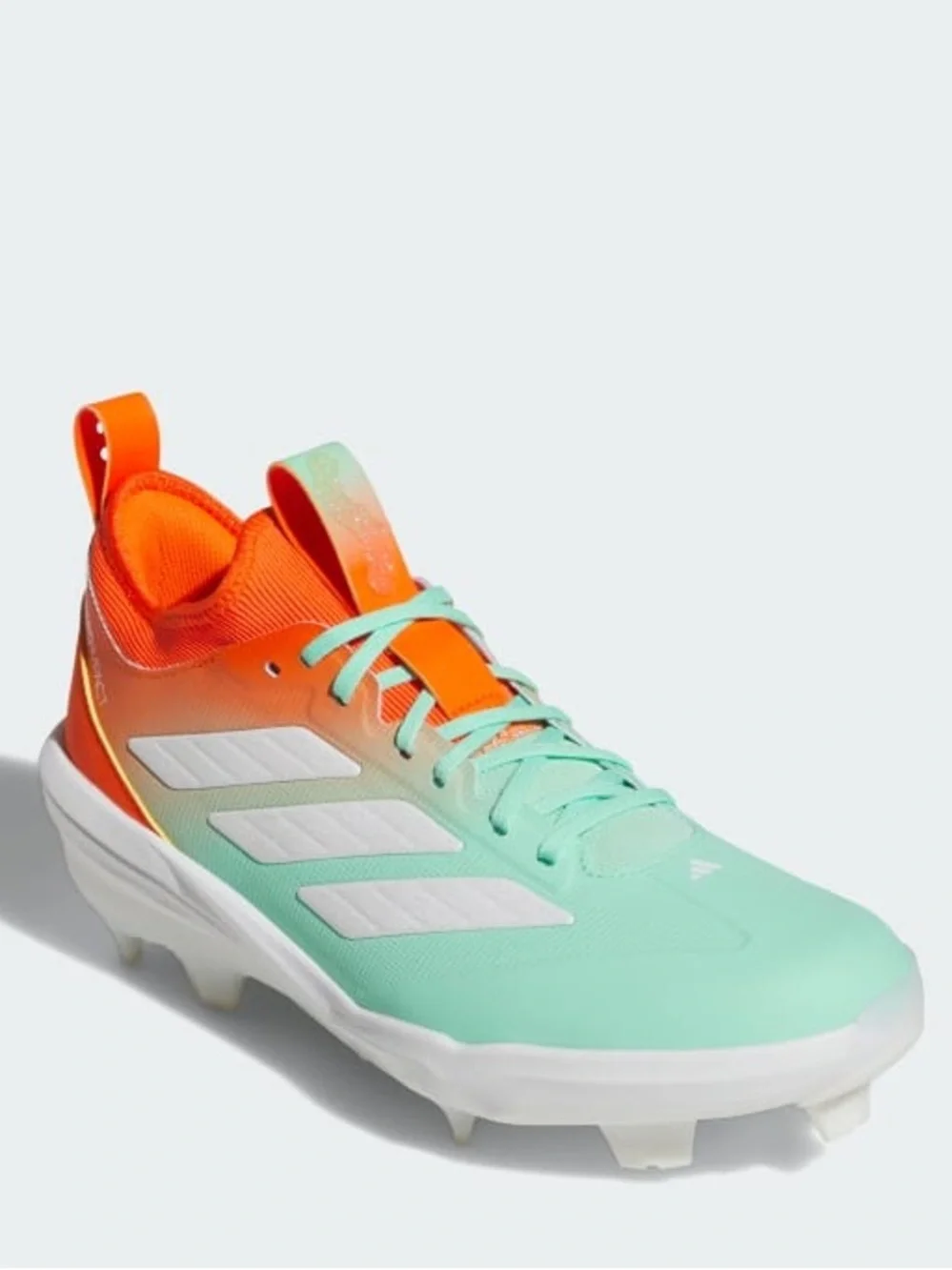 NWT Adidas Adizero Impact Candy Pack TPU Orange White  Baseball Cleats 9.5